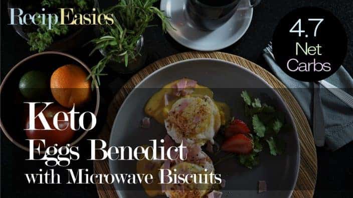 Keto Eggs Benedict Recipe
