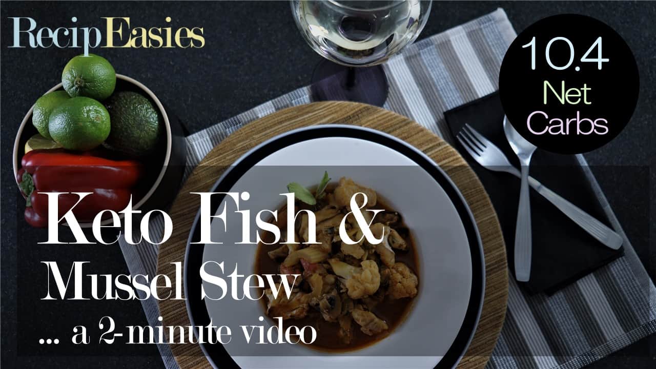 Keto Fish & Mussel Stew