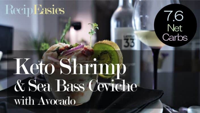 Shrimp and Sea Bass Ceviche with Avocado